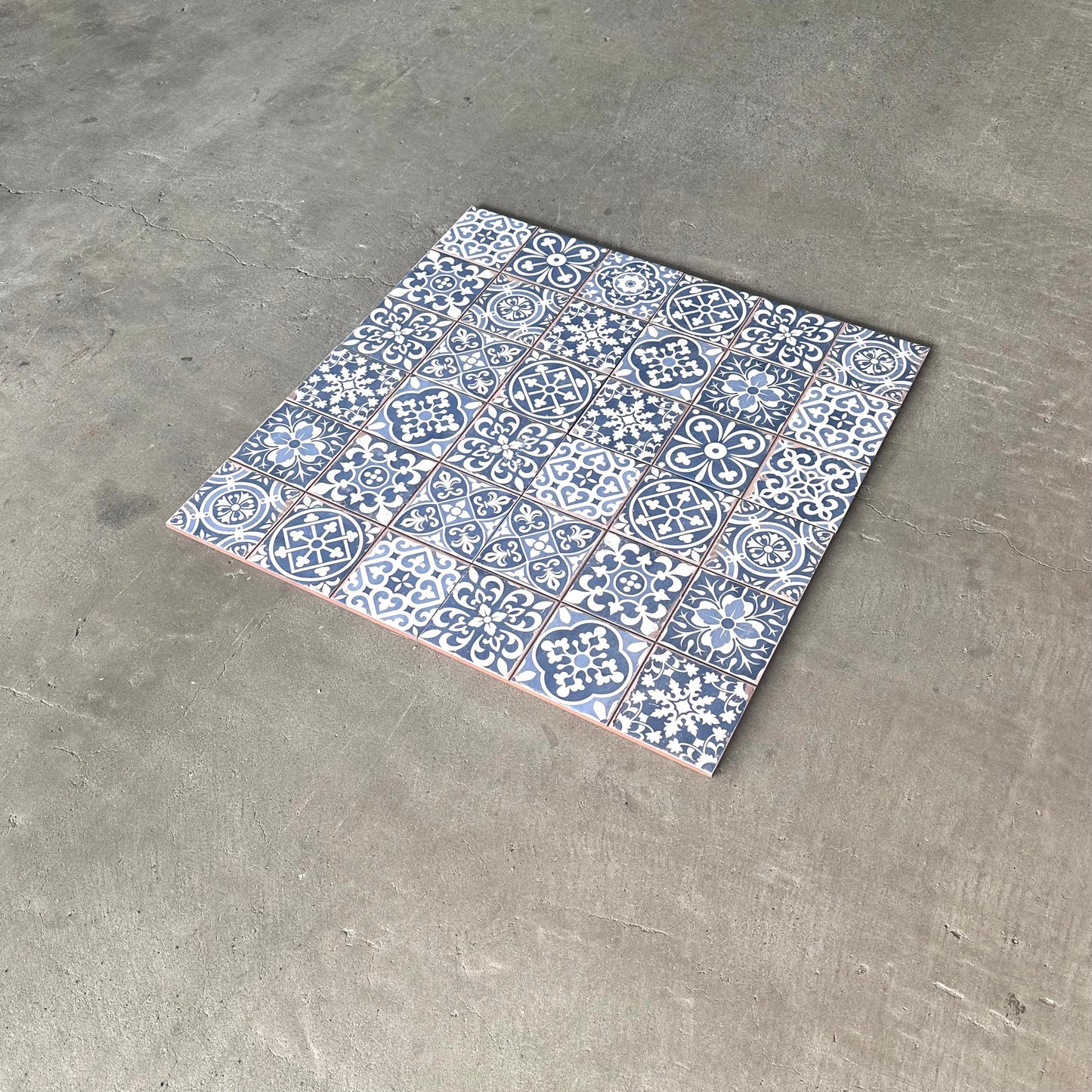 スペインタイル 床・壁装飾タイル 330角平 デッドストックタイル 【FS FAENZA 】せっ器質タイル