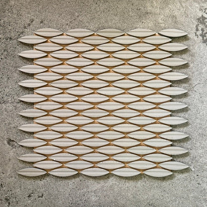 ペスカード モザイクタイル【名古屋モザイク工業】PES-25 藍色・紺色 デッドストックタイル