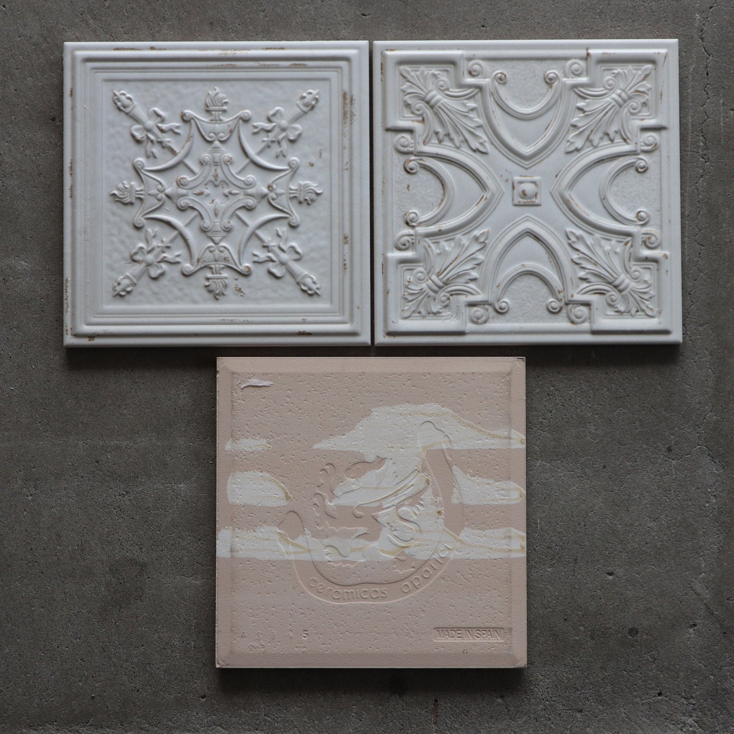 レアルセ Realce【平田タイル】デザインタイル｜200角タイルREA-WH｜デッドストック