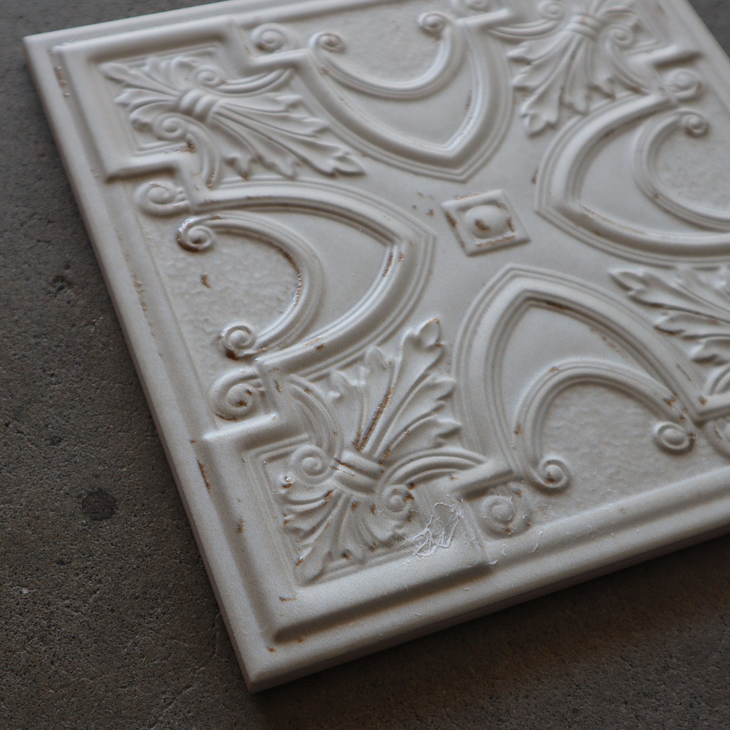 レアルセ Realce【平田タイル】デザインタイル｜200角タイルREA-WH｜デッドストック