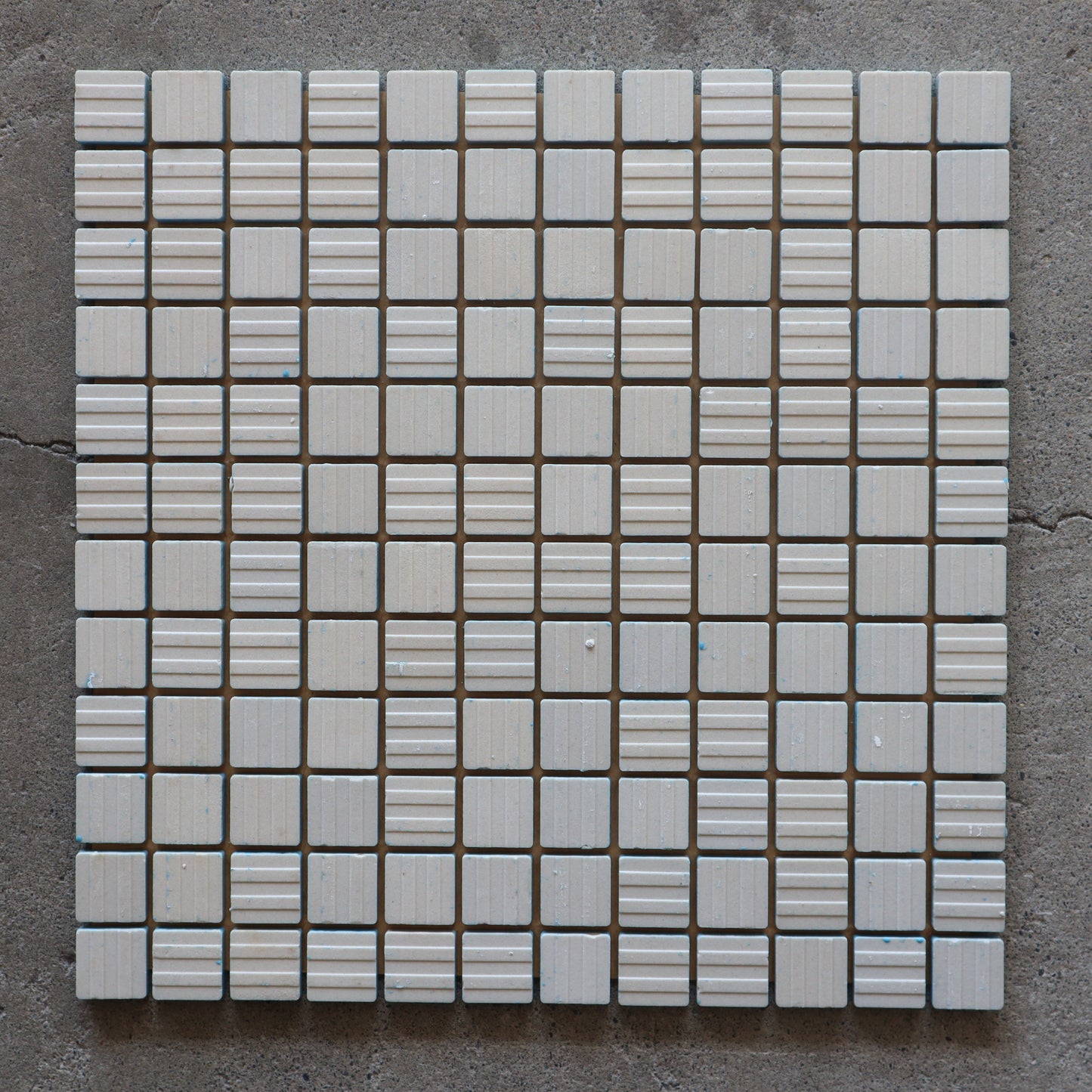 22.5mm角タイル【名古屋モザイク】アートモザイク施釉22.5角 ATS225-E-11｜リビング・玄関・洗面など屋内壁に