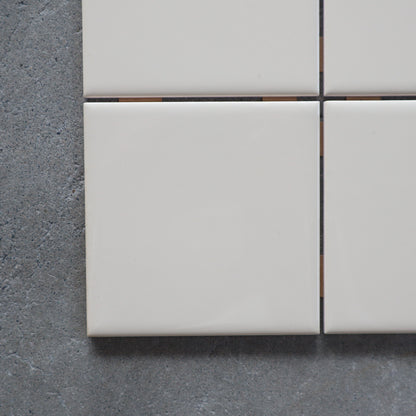 半磁器タイル 100角タイル 平【TOTO】内装壁タイル イベル （ソフトベージュ）AA10#43｜廃盤品