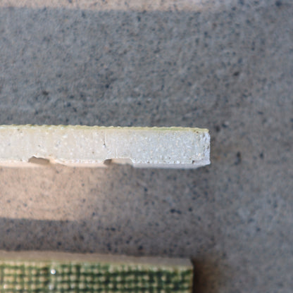 寿草 ジュソウ【アルキ・オーナメント】 JSO-403｜布目デザインタイル｜デッドストックタイル｜廃盤品