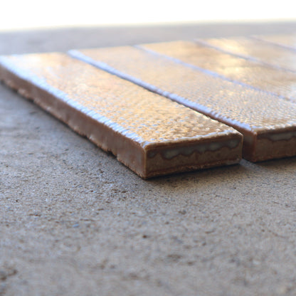 寿草 ジュソウ【アルキ・オーナメント】 JSO-403｜布目デザインタイル｜デッドストックタイル｜廃盤品