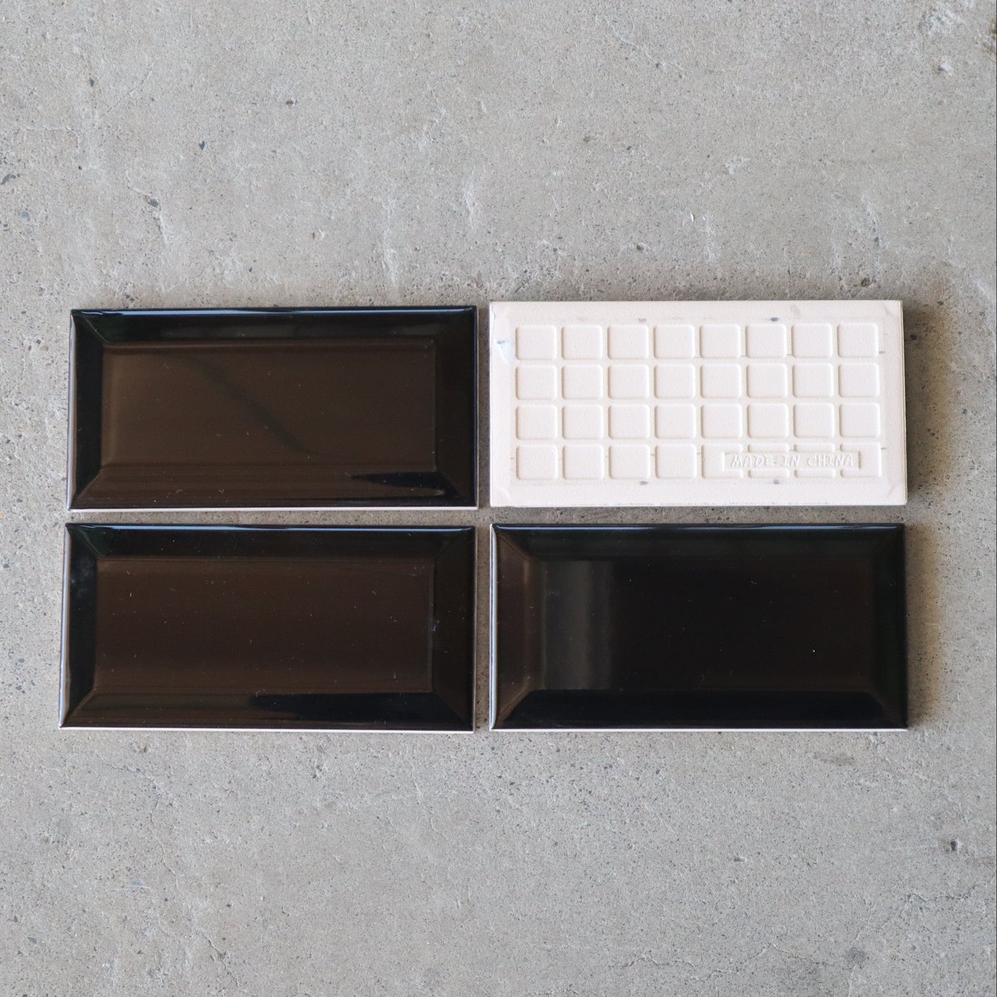 メトロⅢ ブラックテーパー【アドヴァン】 SWBL-36GB ｜デッドストックタイル