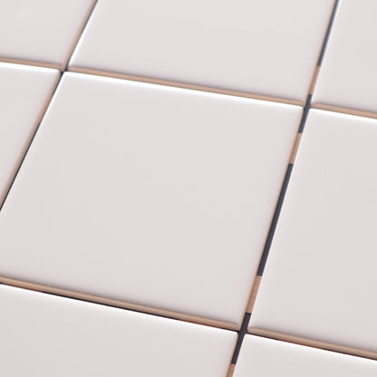 半磁器タイル 100角タイル 平【TOTO】内装壁タイル イベル （薄いサンドベージュ）AA10#52｜廃盤品