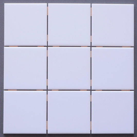 半磁器タイル 100角タイル 平【TOTO】内装壁タイル イベル マット（グレー）AA10#17｜廃盤品