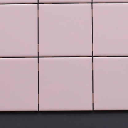 半磁器タイル 100角タイル 平【TOTO】内装壁タイル イベル （淡いピンク）AA10#22｜廃盤品