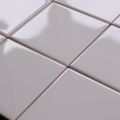 半磁器タイル 100角タイル 平【TOTO】内装壁タイル イベル （とても薄い黄緑）AA10#61｜廃盤品