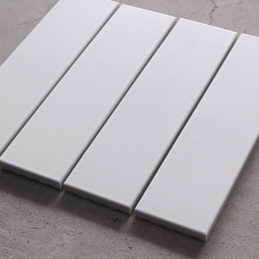 SG二丁掛タイル 1140S (マットホワイト) ｜デッドストックタイル