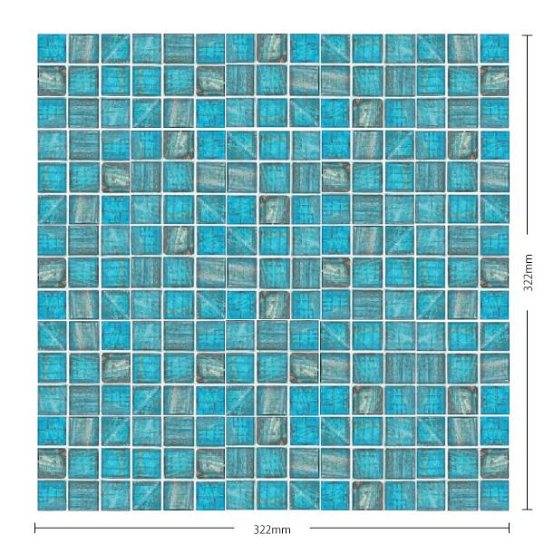 SEL-20/D  SIEL GLASS シエルグラス【名古屋モザイク】内装壁タイル｜ デッドストックタイル