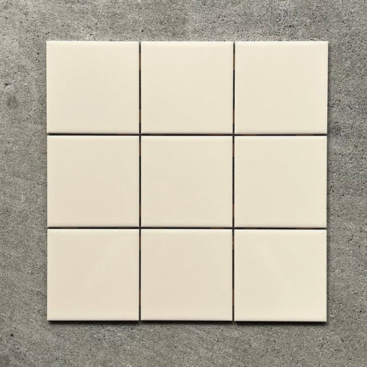 半磁器タイル 100角タイル 平【TOTO】内装壁タイル イベル （ソフトベージュ）AA10#43｜廃盤品